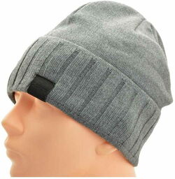 Stylion Męska Czapka Zimowa ocieplana polarem - L/XL