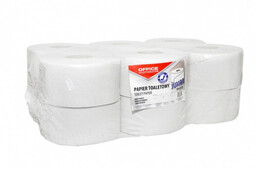 Papier toaletowy JUMBO, 1-warstwowy, 120 m, 12 szt.,