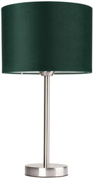 Lampa Stołowa Scarlett 1xE27 Maks. 40W Metal Satin/Przezroczysty