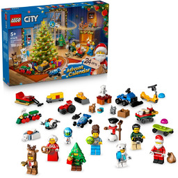 LEGO City, klocki, Kalendarz adwentowy na 2025 rok,
