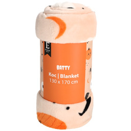 Drukowany koc Batty 130x170 cm