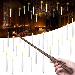 Latające Swiece Led, 24 Sztuk, z Pilotem Zdalnego