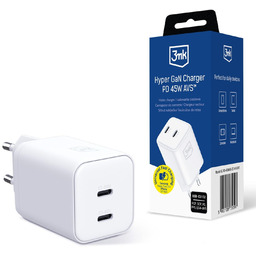 3mk Hyper Charger PD 45W GaN AVS QC4+