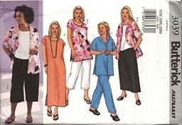 Butterick Patterns B3039 rozmiar 22W damska mała koszulka,