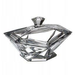 Cukiernica Kryształowa Bomboniera Origami 225MM