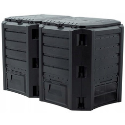 Kompostownik 800l Prosperplast IKSM800C Dwukomorowy Mrozoodporny