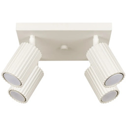 Lumes Loftowy beżowy plafon karbowany - D302 Z0-R90
