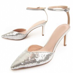 Montevita Buty Na Obcasie Festshoe2 Srebrny