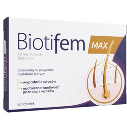Biotifem MAX 10mg, 60 tabl. -> Odbiór