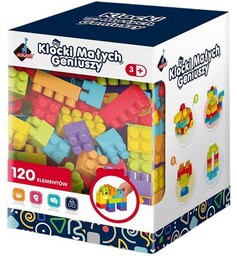 ASKATO Klocki plastikowe Klocki małych geniuszy 125251