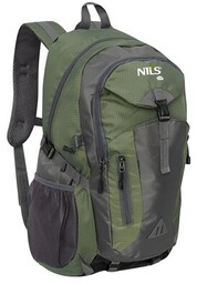 NILS CAMP Plecak Treeline NC1733 Zielono-szary