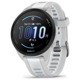 Zegarek Garmin Forerunner 165, 43mm AMOLED Whitestone