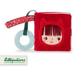 Miękka książeczka aktywizująca z mini gryzakiem Czerwony Kapturek