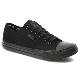 Big Star Czarne Trampki Modne Buty Damskie