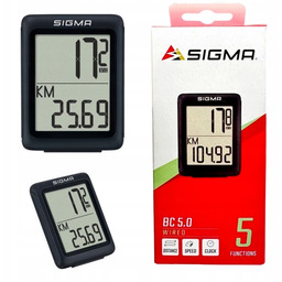 Licznik rowerowy Sigma Bc 5.0 Wr