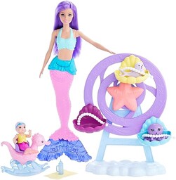Barbie HLC30 - Barbie Lalka Syrenka Zabawki Syrenka