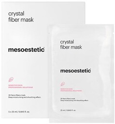 Mesoestetic Post Peel Crystal Fiber Mask - żelowa