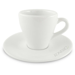 Filiżanka ze spodkiem do kawy espresso - Paula