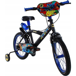 Rowerek Dziecięcy Batman z kółkami bocznymi 14 cali