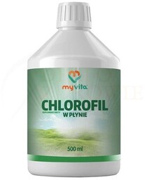 Chlorofil w Płynie, Myvita, 500 ml