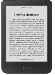 KOBO Czytnik e-booków Clara BW 6", Podświetlany ekran,
