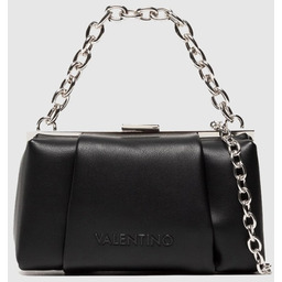 VALENTINO Czarna torebka na łańcuszku mini