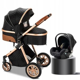 WÓZEK DZIECIĘCY 3w1 FOTELIK SPACERÓWKA GONDOLA LEKKI WIELOFUNKCYJNY