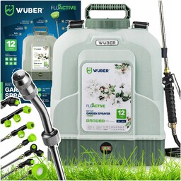 Plecakowy Opryskiwacz Elektryczny 20L Ciśnieniowy Mieszadło 10 Dysz