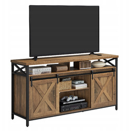 Komoda pod Telewizor Rtv 147CM Brązowa Loft Rustykalna