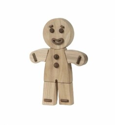 boyhood GINGERBREAD Figurka Drewniana Piernikowy Ludzik 19 cm