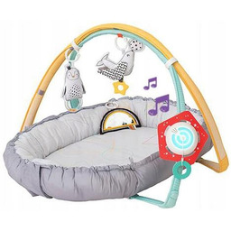 Mata edukacyjna gniazdko muzyczne 4w1 0m+ Kojec