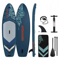 Komplet Deska Sup 300x85x12cm 3OSOBOWA Wiosło Pompka Torba