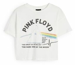 C&A Clockhouse-T-Shirt-Pink Floyd, Biały