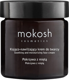 Mokosh, kojąco-nawilżający krem, pokrzywa z miętą, 30ml
