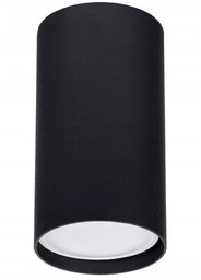 SUPERLED Oprawa sufitowa punktowa Tubo 8177 Czarny