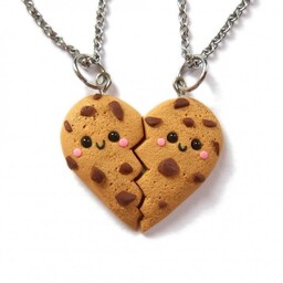 Pakamera Naszyjnik Serce Naszyjnik 2 Połówki Serca