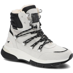 Błękitne Botki Mustang Damskie Ocieplane Obuwie