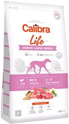 CALIBRA Dog Life Junior Large Breed Lamb 2,5