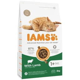 IAMS Karma dla kota For Vitality Jagnięcina 3