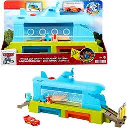 Mattel Disney Pixar Auta Wieloryb Supermyjnia Zmiana koloru