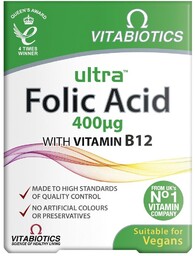 Ultra Folic Acid 400 g suplement diety 60