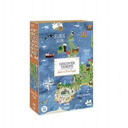 Puzzle obserwacyjne 200 el. Odkrywaj Europę Londji