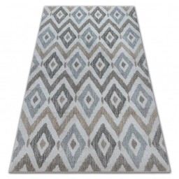Dywan SOFT 6024 ROMBY krem / beż /