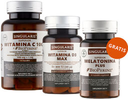 Zestaw Singularis Superior, Witamina C 1000 + Bioperine,