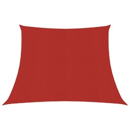 vidaXL Żagiel przeciwsłoneczny, 160 g/m , czerwony, 3/4x2