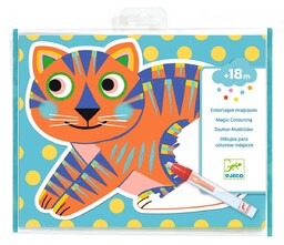 Wodne Kolorowanki Djeco - Ukryte Zwierzątka