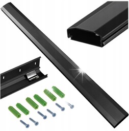 Listwa Maskująca do Kabli Aluminiowa 110cm Maskownica Click-Lock