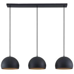 Lindby - Tarjei Lampa Wisząca L120 Black/Gold