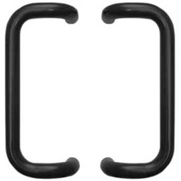 Wala Pochwyt odgięty 300mm - czarny