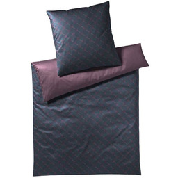 Joop Poszewka satynowa! Cornflower Double Midnight Purple
